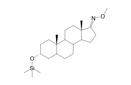 Androsterone methoxime, O-TMS