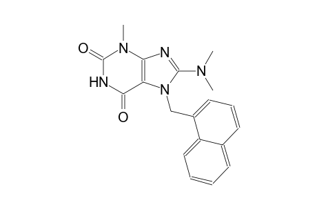 8-(dimethylamino)-3-methyl-7-(1-naphthylmethyl)-3,7-dihydro-1H-purine-2,6-dione