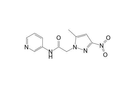 1H-Pyrazole-1-acetamide, 5-methyl-3-nitro-N-(3-pyridinyl)-