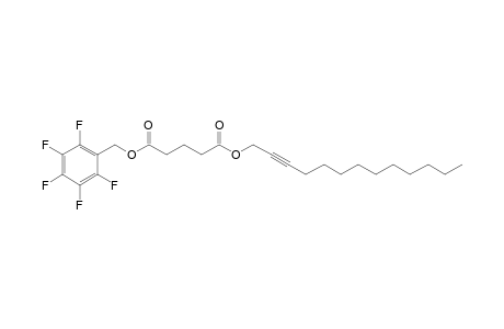 Glutaric acid, tridec-2-yn-1-yl pentafluorobenzyl ester