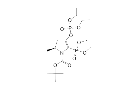 (S)-(+)-3-(DIETHOXYPHOSPHORYLOXY)-2-(DIMETHOXYPHOSPHORYL)-5-METHYL-2,3-DIHYDROPYRROLE-1-CARBOXYLIC-ACID-TERT.-BUTYLESTER