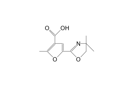 5-Methyl-2-(4,4-dimethyl-2-oxazolin)-3-furan-carboxylic acid