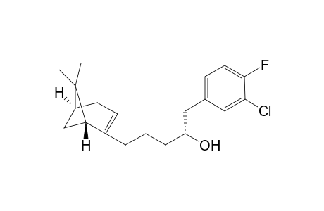 (R)-1-(3-chloro-4-fluorophenyl)-5-((1R,5S)-6,6-dimethylbicyclo[3.1.1]hept-2-en-2-yl)pentan-2-ol