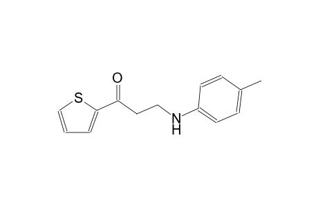 1-Propanone, 3-[(4-methylphenyl)amino]-1-(2-thienyl)-