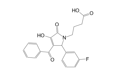 1H-pyrrole-1-butanoic acid, 3-benzoyl-2-(3-fluorophenyl)-2,5-dihydro-4-hydroxy-5-oxo-
