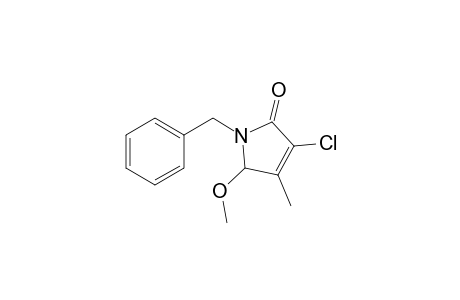 N-Benzyl-3-chloro-4-methyl-5-methoxy-3-pyrrolin-2-one