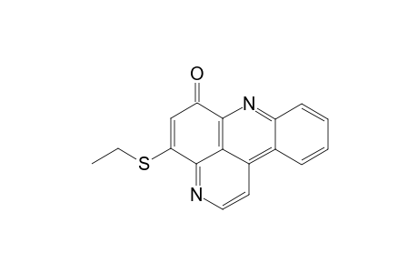 2-(Ethylthio)-benzo[d,e]-(3,6)-phenanthrolin-6(6H)-one