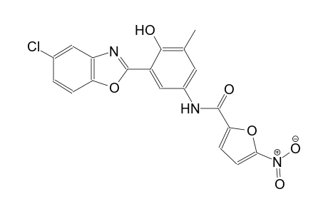 2-furancarboxamide, N-[3-(5-chloro-2-benzoxazolyl)-4-hydroxy-5-methylphenyl]-5-nitro-