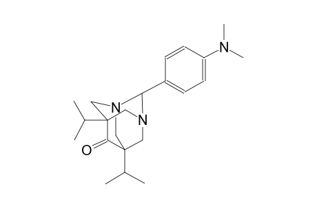 2-[4-(dimethylamino)phenyl]-5,7-diisopropyl-1,3-diazatricyclo[3.3.1.1~3,7~]decan-6-one