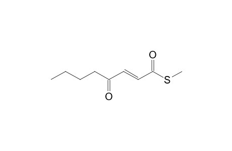 Methyl (E)-4-oxo-2-octenethioate