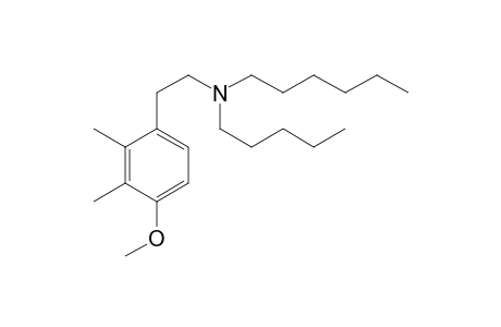 N-Hexyl-N-pentyl-2,3-dimethyl-4-methoxyphenethylamine