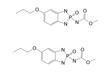 2-[Methylcarbamato]-2,3-dihydro-5-propoxy-1H-(1,3,2)-benzodiazaphosphole - 2-Oxide