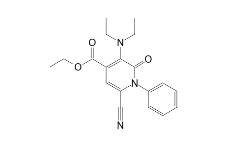 Ethyl 6-Cyano-3-(diethylamino)-1,2-dihydro-2-oxo-1-phenyl-4-pyridinecarboxylate