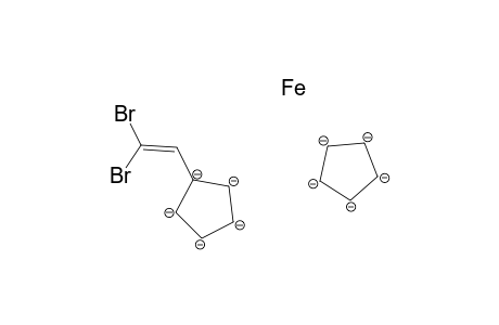 Ferrocene, (2,2-dibromoethenyl)-