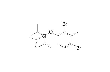 (2,4-Dibromo-3-methylphenoxy)-triisopropylsilane