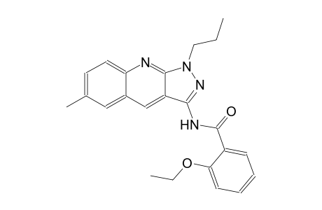 2-ethoxy-N-(6-methyl-1-propyl-1H-pyrazolo[3,4-b]quinolin-3-yl)benzamide
