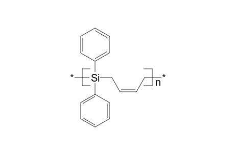 Poly(1,1-diphenyl-1-sila-z-pent-3-ene)