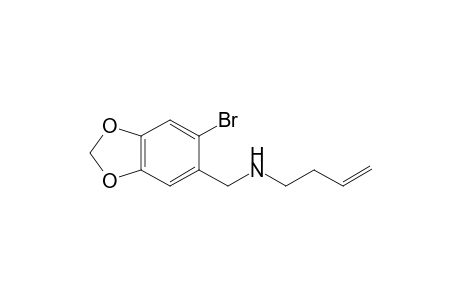 d (6-Bromobenzo[1,3]dioxo-5-ylmethyl)but-3-enylamine