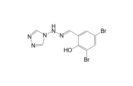 benzaldehyde, 3,5-dibromo-2-hydroxy-, 4H-1,2,4-triazol-4-ylhydrazone