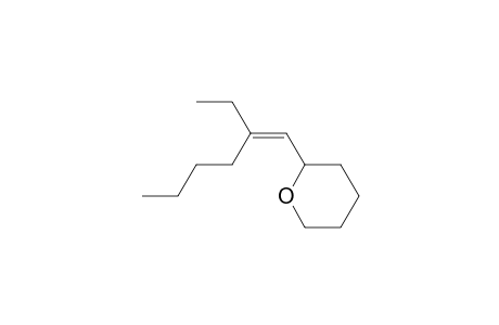 2H-Pyran, 2-(2-ethyl-1-hexenyl)tetrahydro-, (E)-