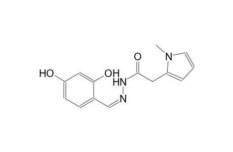 1H-pyrrole-2-acetic acid, 1-methyl-, 2-[(Z)-(2,4-dihydroxyphenyl)methylidene]hydrazide