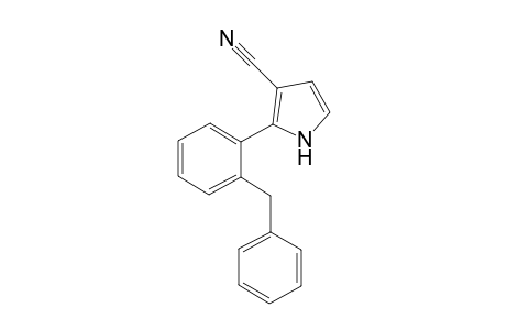 2-(2-benzylphenyl)-1H-pyrrole-3-carbonitrile