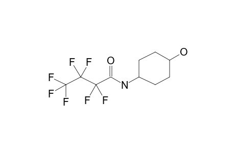 Trans-4-aminocyclohexanol, N-heptafluorobutyryl