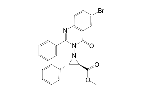 (2R,3S)-Methyl 1-[6-bromo-4(3H)-oxo-2-phenylquinazolin-3-yl]-3-phenylaziridin-2-carboxylate