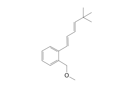 (E,E)-1-[5,5-Dimethylhexa-1,3-dien-1-yl]-2-(methoxymethyl)benzene