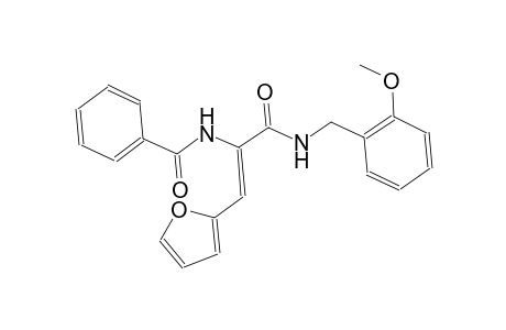 N-((Z)-2-(2-furyl)-1-{[(2-methoxybenzyl)amino]carbonyl}ethenyl)benzamide