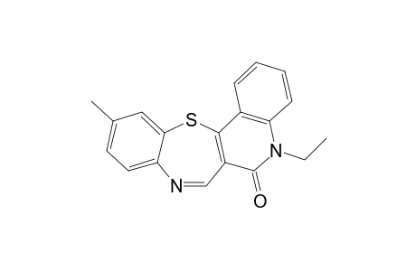 5-Ethyl-11-methylquino[4,3-b][1,5]benzothiazepin-6(5H)-one