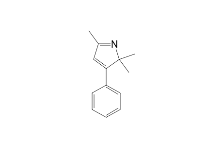 2,2,5-trimethyl-3-phenyl-2H-pyrrole
