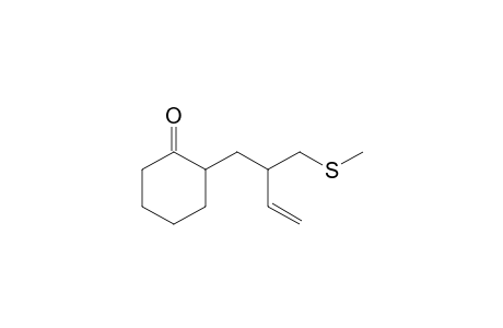 2-[2-[(Methylthio)methyl]-3-butenyl]cyclohexanone