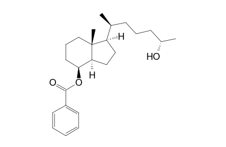 (8S,20S)-des-A,B-8-benzoyloxy-20-[(4S)-hydroxy-pentyl]pregnane