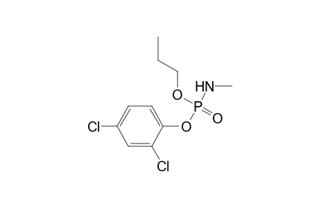Phosphoramidic acid, propyl-, 2,4-dichlorophenyl methyl ester