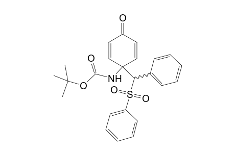 4-[N-(t-Butoxycarbonyl)amino]-4-[1'-(phenylsulfonyl)benzyl]-2,5-cyclohexadienone