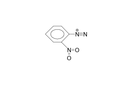 2-Nitro-benzenediazonium cation