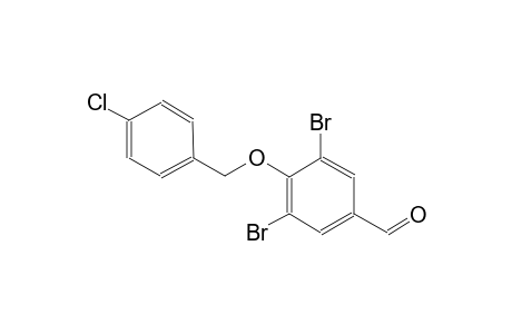 3,5-dibromo-4-[(4-chlorobenzyl)oxy]benzaldehyde