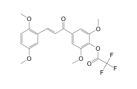 4'-Hydroxy-2,3',5,5'-tetramethoxychalcone, trifluoroacetate