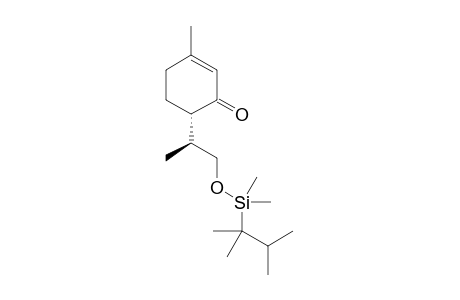 (1' S,6S)-{[6-{2'-{[Dimethyl(1",1",2"-trimethylpropyl)silyl]oxy}-1'-methylethyl}-3-methylcyclohex-2-en-1-one