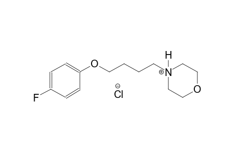 4-[4-(4-fluorophenoxy)butyl]morpholin-4-ium chloride