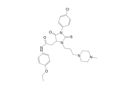 4-imidazolidineacetamide, 1-(4-chlorophenyl)-N-(4-ethoxyphenyl)-3-[3-(4-methyl-1-piperazinyl)propyl]-5-oxo-2-thioxo-
