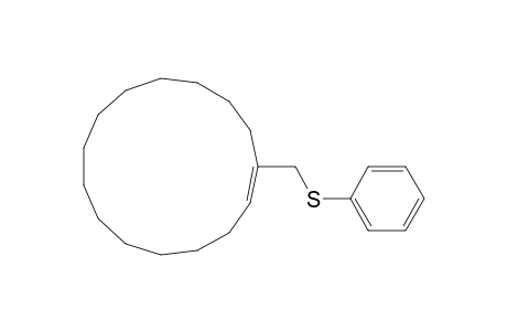 1-(Phenylthiomethyl)cyclopentadecene