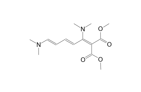 dimethyl 2-[(2E,4E)-1,5-bis(dimethylamino)-2,4-pentadienylidene]malonate