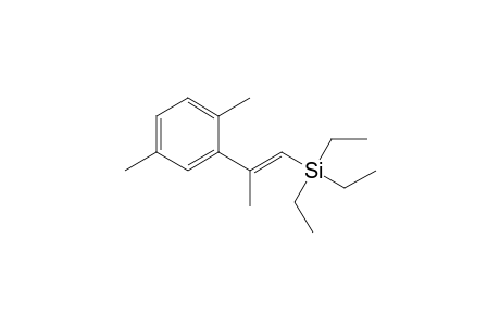 [(E)-2-(2,5-dimethylphenyl)prop-1-enyl]-triethyl-silane