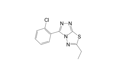 3-(2-Chlorophenyl)-6-ethyl-[1,2,4]triazolo[3,4-b][1,3,4]thiadiazole