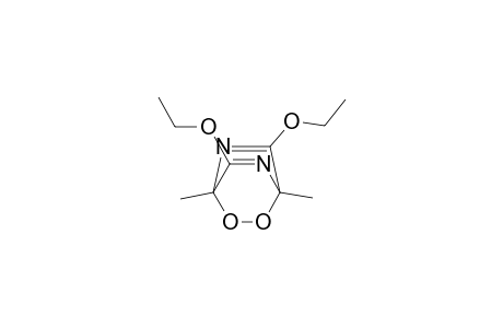 2,3-Dioxa-5,7-diazabicyclo[2.2.2]octa-5,7-diene, 6,8-diethoxy-1,4-dimethyl-