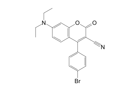 4-(4-Bromophenyl)-7-(diethylamino)-coumarin-3-carbonitrile