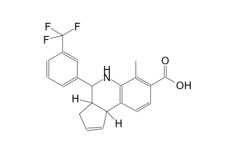 3H-cyclopenta[c]quinoline-7-carboxylic acid, 3a,4,5,9b-tetrahydro-6-methyl-4-[3-(trifluoromethyl)phenyl]-, (3aS,4R,9bR)-