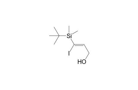 (Z)-3-(tert-Butyldimethylsilyl)-3-iodoprop-2-en-1-ol